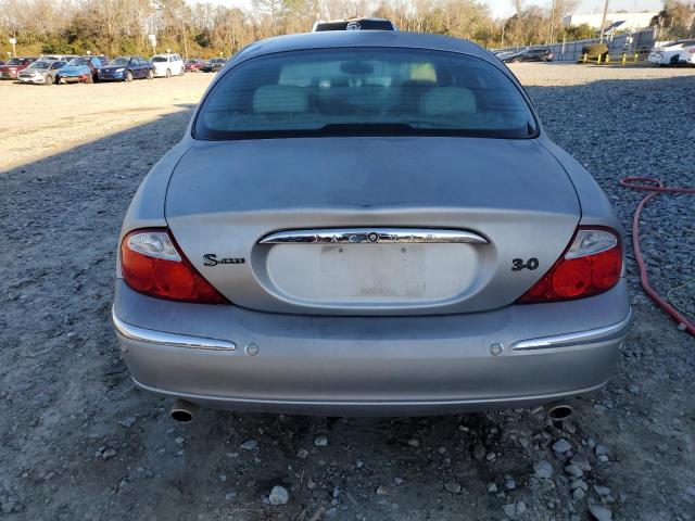 SAJDA01N72FM25080 - 2002 JAGUAR S-TYPE SILVER photo 6