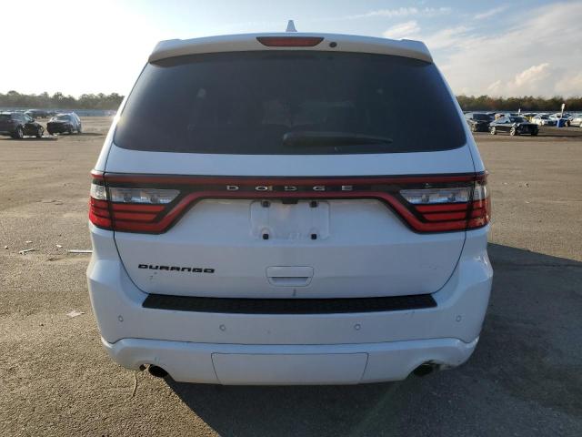 1C4SDJCTXLC287309 - 2020 DODGE DURANGO R/T WHITE photo 6