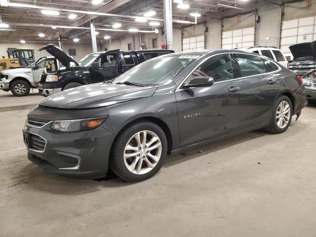 1G1ZE5ST2GF271543 - 2016 CHEVROLET MALIBU LT GRAY photo 1