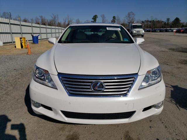 JTHBL5EF6C5110292 - 2012 LEXUS LS 460 WHITE photo 5