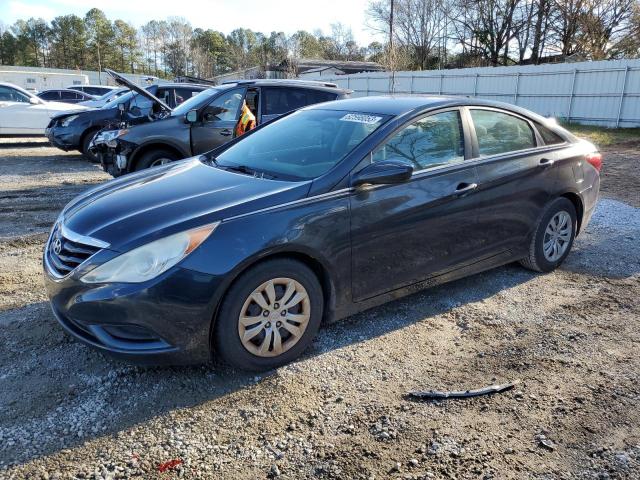 5NPEB4AC0BH026359 - 2011 HYUNDAI SONATA GLS BLACK photo 1