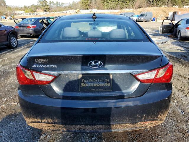 5NPEB4AC0BH026359 - 2011 HYUNDAI SONATA GLS BLACK photo 6