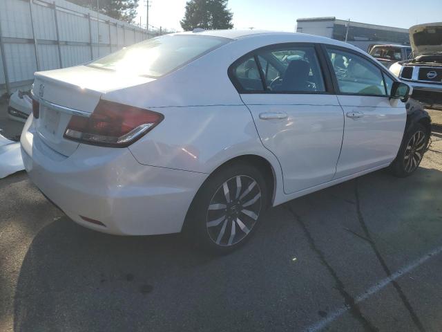 19XFB2F98EE030951 - 2014 HONDA CIVIC EXL თეთრი ფოტო 3