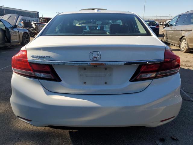 19XFB2F98EE030951 - 2014 HONDA CIVIC EXL თეთრი ფოტო 6
