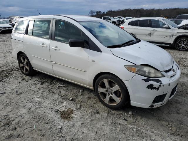 JM1CR293960112753 - 2006 MAZDA 5 WHITE photo 4