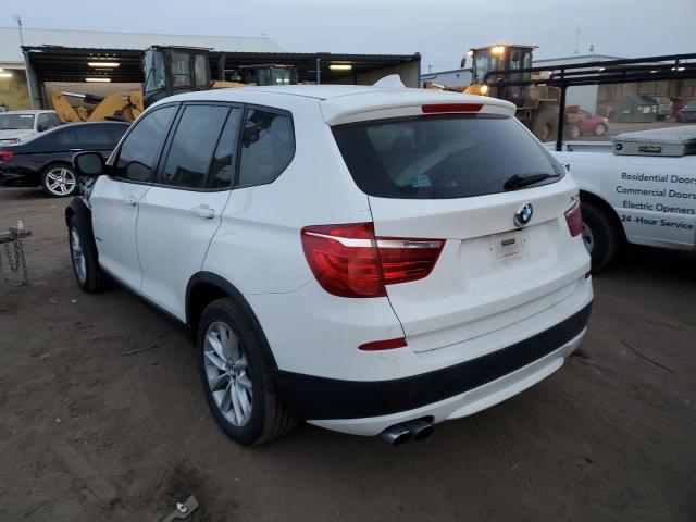 5UXWX9C50E0D14256 - 2014 BMW X3 XDRIVE28I WHITE photo 2