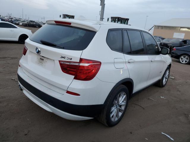 5UXWX9C50E0D14256 - 2014 BMW X3 XDRIVE28I WHITE photo 3