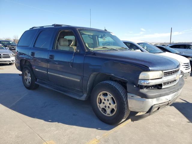 1GNEC13T55R210631 - 2005 CHEVROLET TAHOE C1500 BLUE photo 4