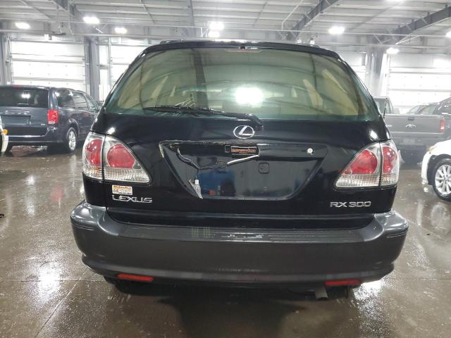 JTJHF10UX20285963 - 2002 LEXUS RX 300 BLACK photo 6