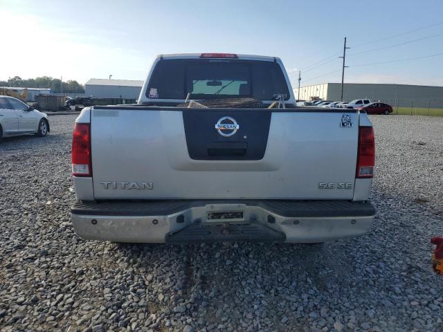 1N6BA07A57N225156 - 2007 NISSAN TITAN XE SILVER photo 6