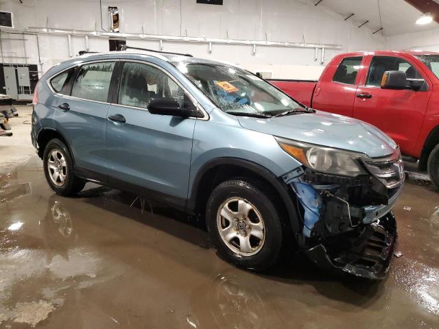 2HKRM4H30EH601419 - 2014 HONDA CR-V LX BLUE photo 4