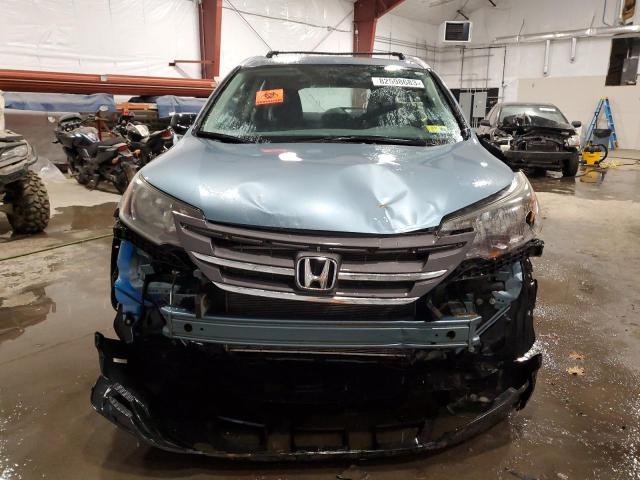 2HKRM4H30EH601419 - 2014 HONDA CR-V LX BLUE photo 5