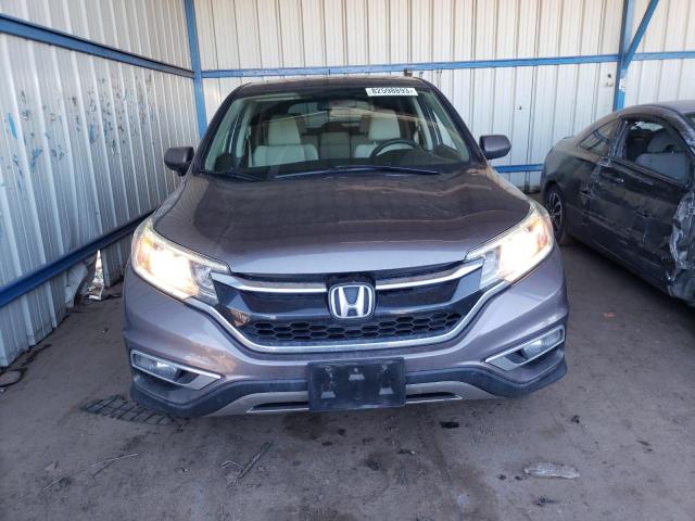 2HKRM4H54GH622004 - 2016 HONDA CR-V EX GRAY photo 5