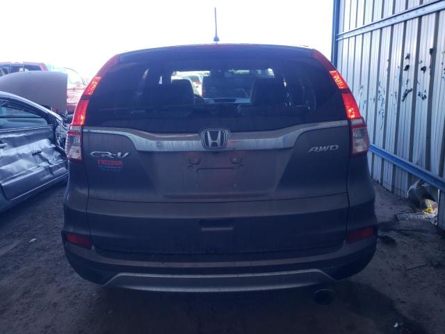 2HKRM4H54GH622004 - 2016 HONDA CR-V EX GRAY photo 6