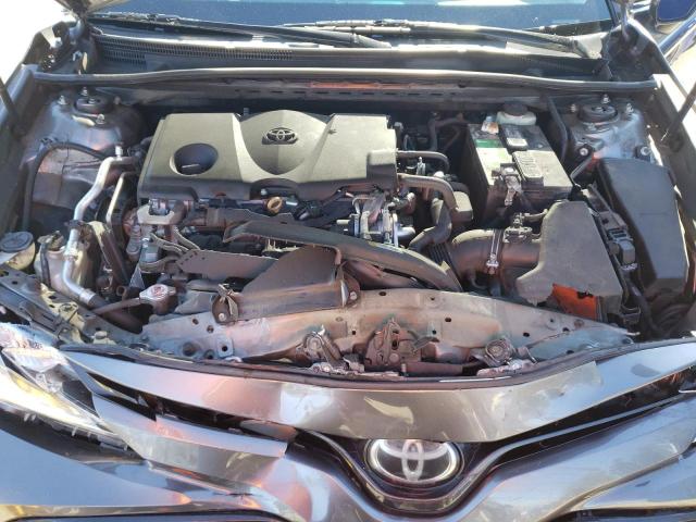 4T1B11HK5JU009154 - 2018 TOYOTA CAMRY L GRAY photo 11