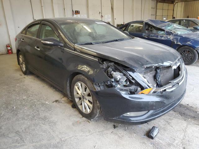 5NPEC4AC8DH606555 - 2013 HYUNDAI SONATA SE BLACK photo 4