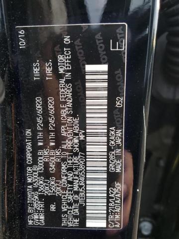 JTEBU5JR4G5389077 - 2016 TOYOTA 4RUNNER SR5/SR5 PREMIUM 黑色 照片 13