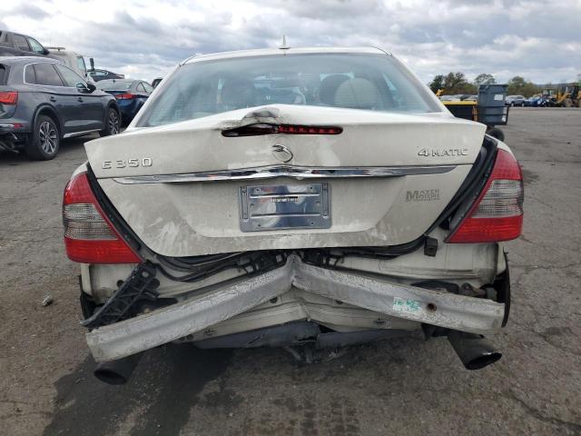 WDBUF87XX7B135825 - 2007 MERCEDES-BENZ E 350 4MATIC WHITE photo 6