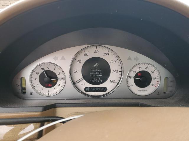 WDBUF87XX7B135825 - 2007 MERCEDES-BENZ E 350 4MATIC WHITE photo 9