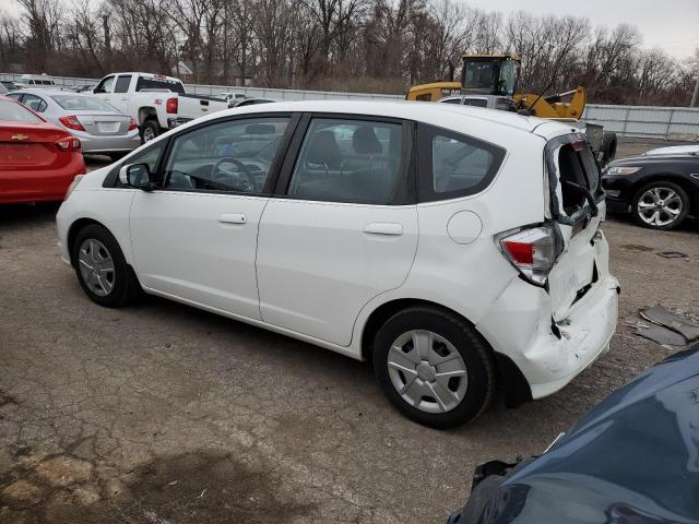 JHMGE8H37DC078680 - 2013 HONDA FIT WHITE photo 2