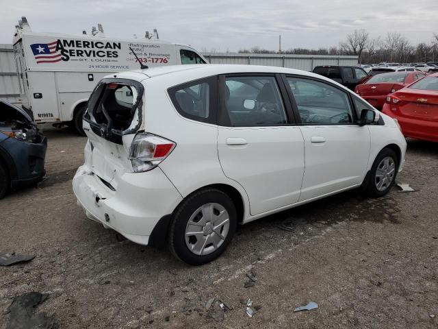 JHMGE8H37DC078680 - 2013 HONDA FIT WHITE photo 3