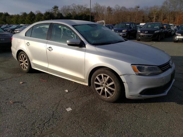 3VWD17AJ0EM242691 - 2014 VOLKSWAGEN JETTA SE SILVER photo 4