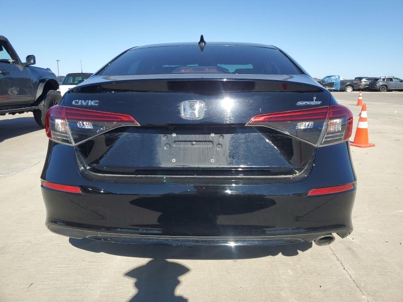 2HGFE2F5XNH587063 - 2022 HONDA CIVIC SPORT Қара фото 6