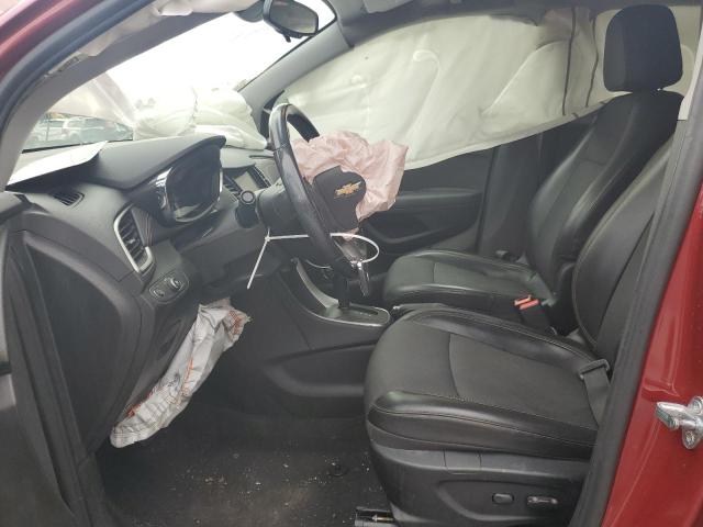 3GNCJPSB0KL246528 - 2019 CHEVROLET TRAX 1LT Rojo foto 7