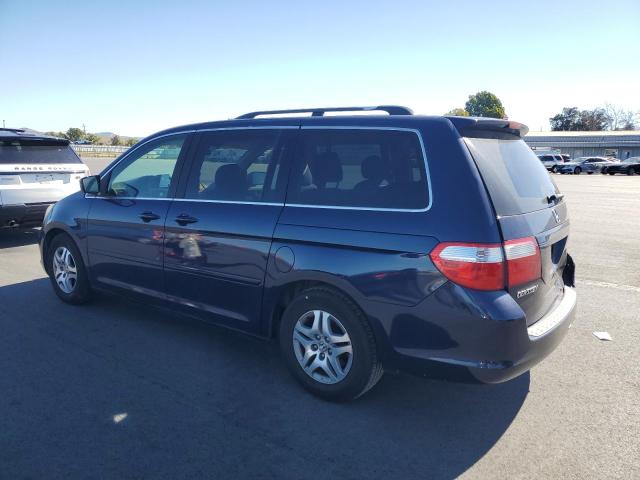 5FNRL38436B034211 - 2006 HONDA ODYSSEY EX BLUE photo 2
