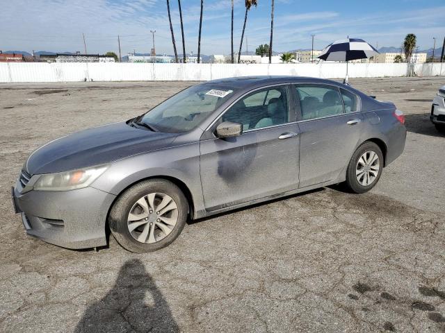 1HGCR2F38DA133803 - 2013 HONDA ACCORD LX GRAY photo 1