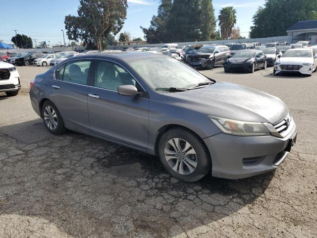 1HGCR2F38DA133803 - 2013 HONDA ACCORD LX GRAY photo 4