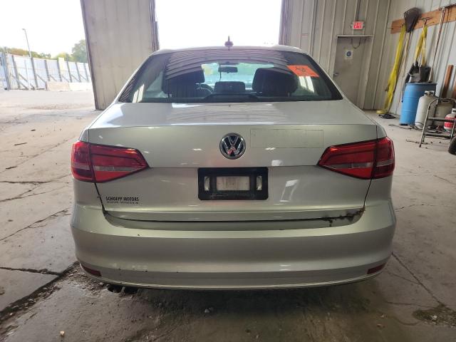 3VW1K7AJ3FM345251 - 2015 VOLKSWAGEN JETTA BASE SILVER photo 6