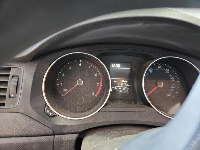 3VW1K7AJ3FM345251 - 2015 VOLKSWAGEN JETTA BASE SILVER photo 9