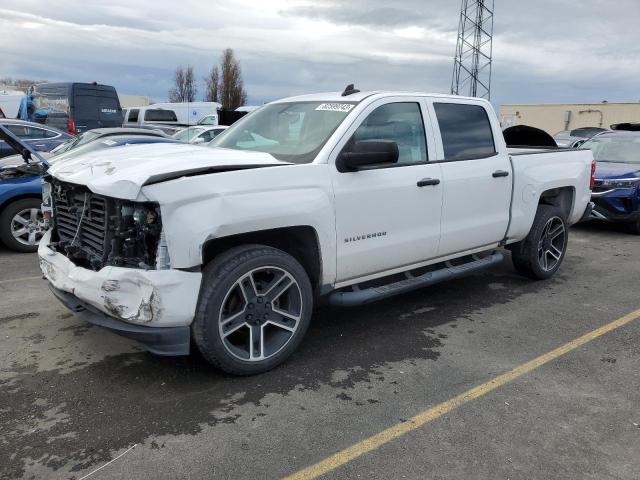 3GCPCPEC7JG637675 - 2018 CHEVROLET SILVERADO C1500 CUSTOM WHITE photo 1