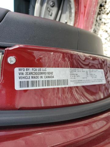 2C4RC3GG0MR519242 - 2021 CHRYSLER PACIFICA LIMITED MAROON photo 13