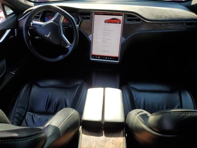 5YJSA1E10HF182017 - 2017 TESLA MODEL S წითელი ფოტო 8