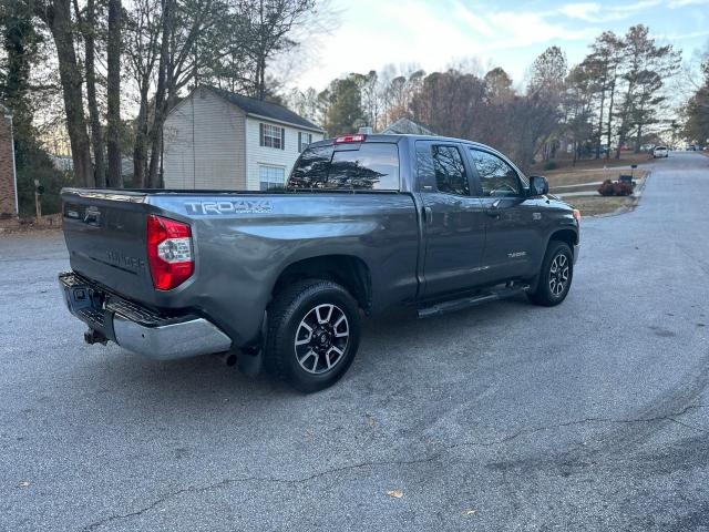 5TFUW5F16HX664352 - 2017 TOYOTA TUNDRA DOUBLE CAB SR/SR5 GRAY photo 4