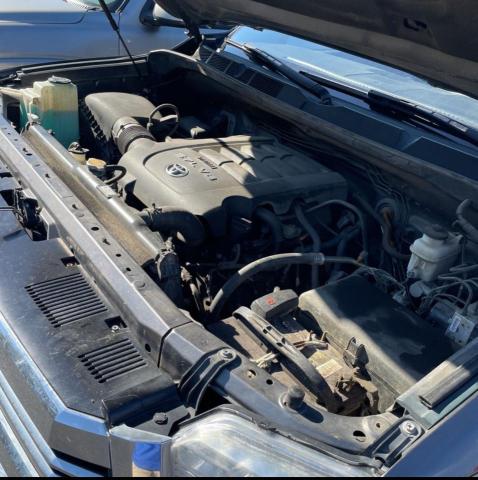 5TFUW5F16HX664352 - 2017 TOYOTA TUNDRA DOUBLE CAB SR/SR5 GRAY photo 7