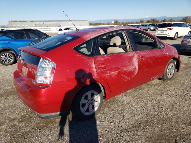 JTDKB20U177645131 - 2007 TOYOTA PRIUS RED photo 3