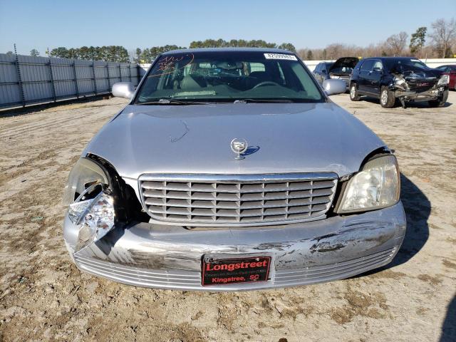 1G6KD54Y75U247559 - 2005 CADILLAC DEVILLE BLUE photo 5