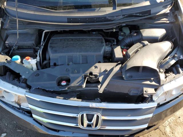 5FNRL5H46BB076197 - 2011 HONDA ODYSSEY EX GRAY photo 12