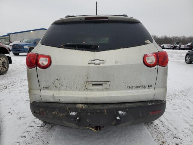 1GNKVFED4BJ156152 - 2011 CHEVROLET TRAVERSE LS SILVER photo 6