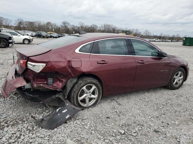 1G1ZB5ST9GF242937 - 2016 CHEVROLET MALIBU LS RED photo 3