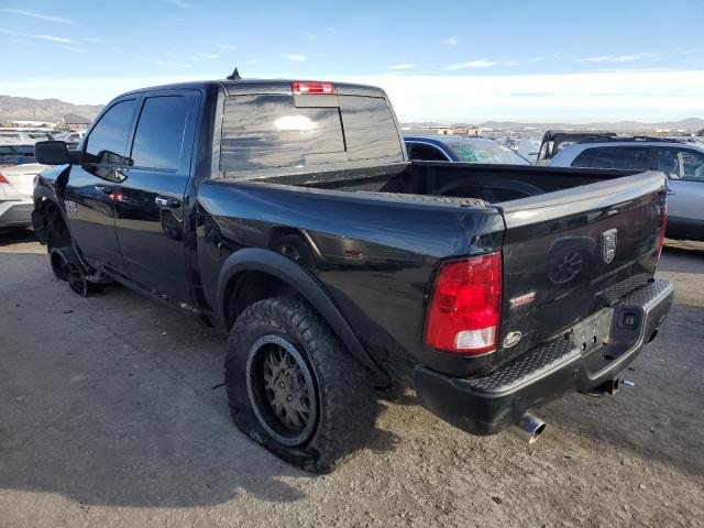 1C6RR7LT4JS214689 - 2018 RAM 1500 SLT BLACK photo 2