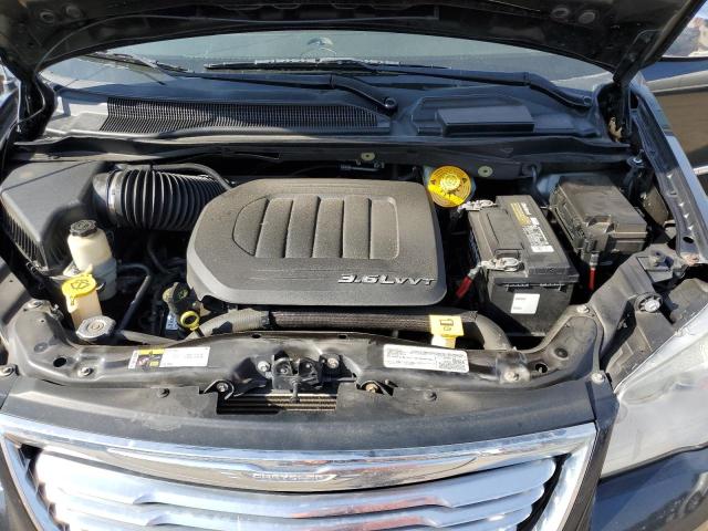 2C4RC1CG4GR104987 - 2016 CHRYSLER TOWN & COU TOURING L BLACK photo 12