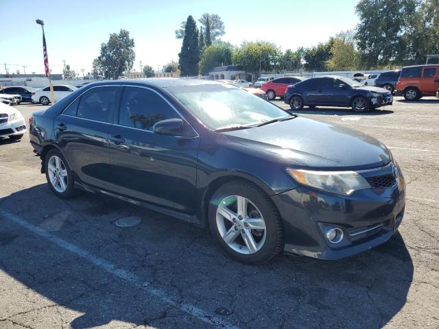 4T1BF1FK7DU643011 - 2013 TOYOTA CAMRY L BLACK photo 4