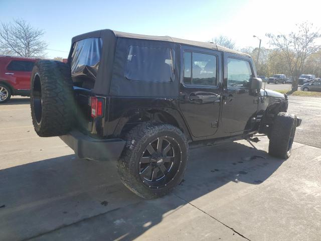 1C4BJWDG7EL319966 - 2014 JEEP WRANGLER U SPORT BLACK photo 3