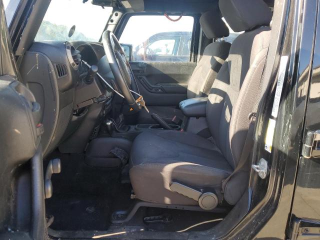 1C4BJWDG7EL319966 - 2014 JEEP WRANGLER U SPORT BLACK photo 7