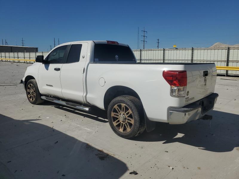 5TFRM5F12DX056608 - 2013 TOYOTA TUNDRA DOUBLE CAB SR5 WHITE photo 2