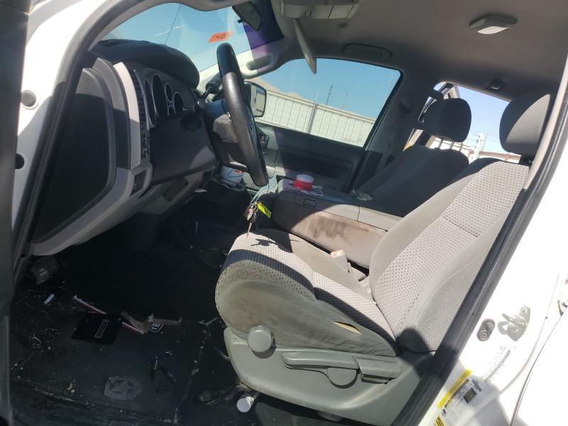 5TFRM5F12DX056608 - 2013 TOYOTA TUNDRA DOUBLE CAB SR5 WHITE photo 7